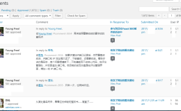 WordPress评论管理界面添加用户IP端口和时间