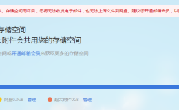 网易邮箱收回无限空间容量降为5GB