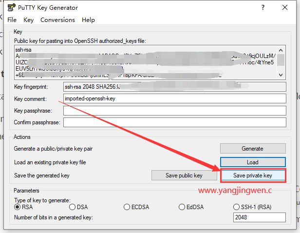 Oracle Cloud 免费 VPS 服务器使用 Putty 和 Private Key 登录 SSH